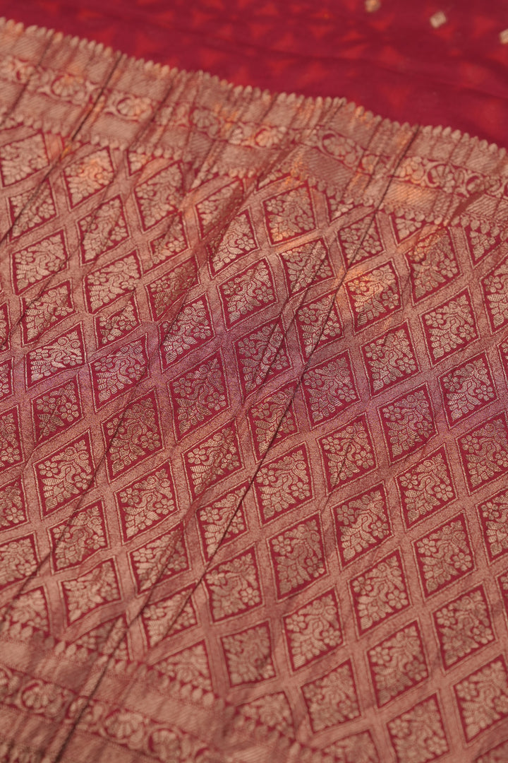 Semi Banarasi Saree TSA01417