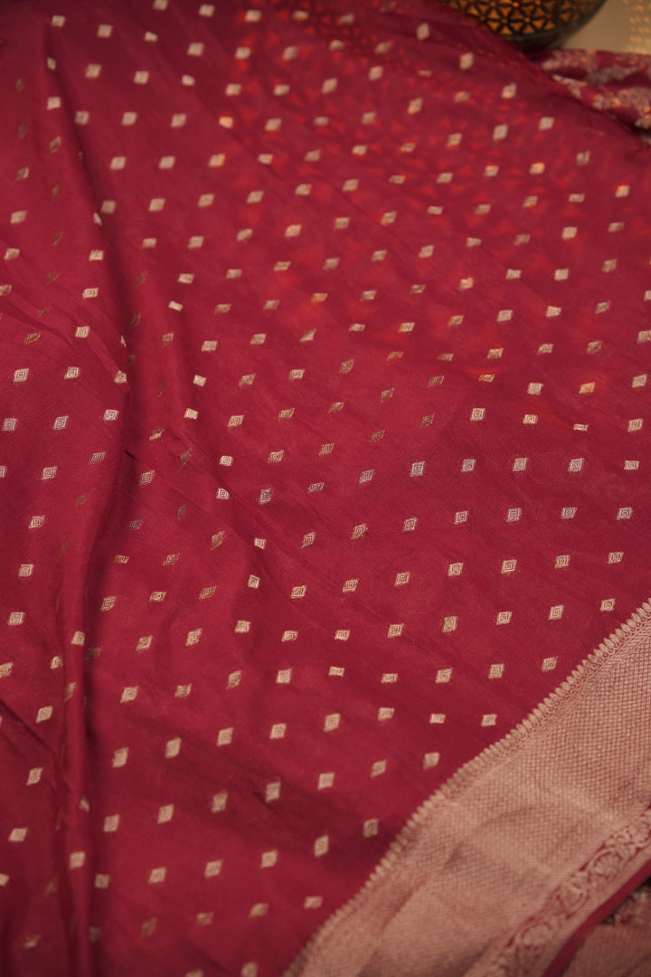 Semi Banarasi Saree TSA01417