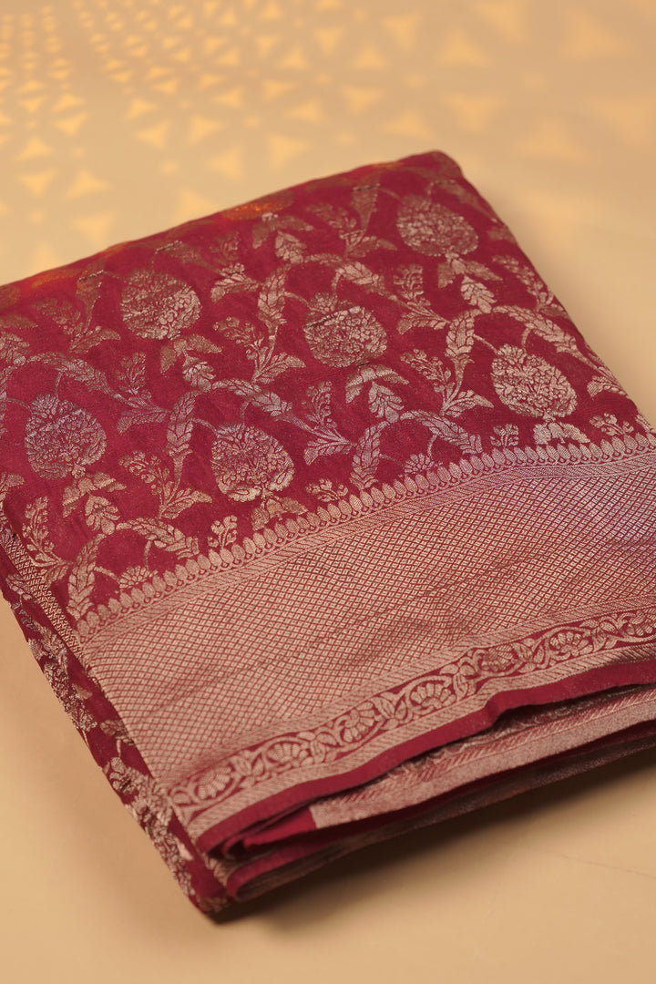 Semi Banarasi Saree TSA01417