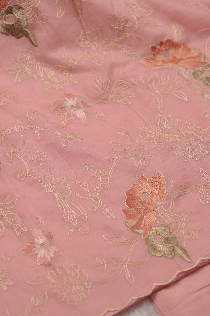 Semi Chanderi Salwar TSS01434