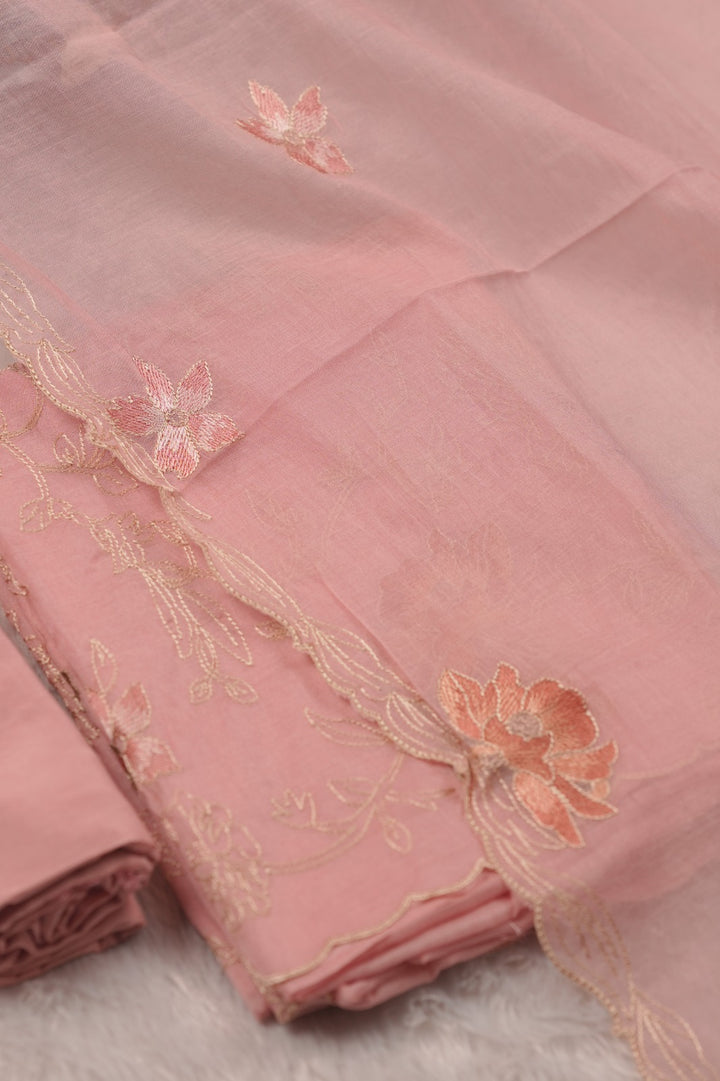 Semi Chanderi Salwar TSS01434