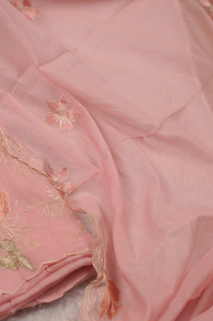 Semi Chanderi Salwar TSS01434