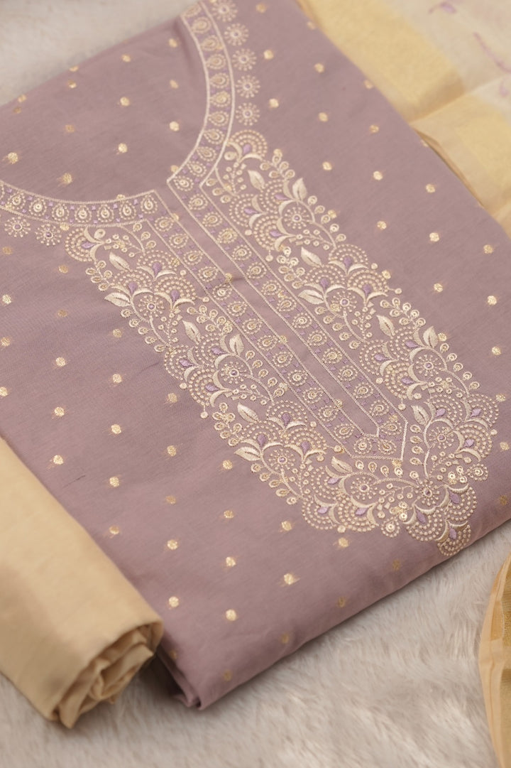 Semi Chanderi Salwar TSS01440