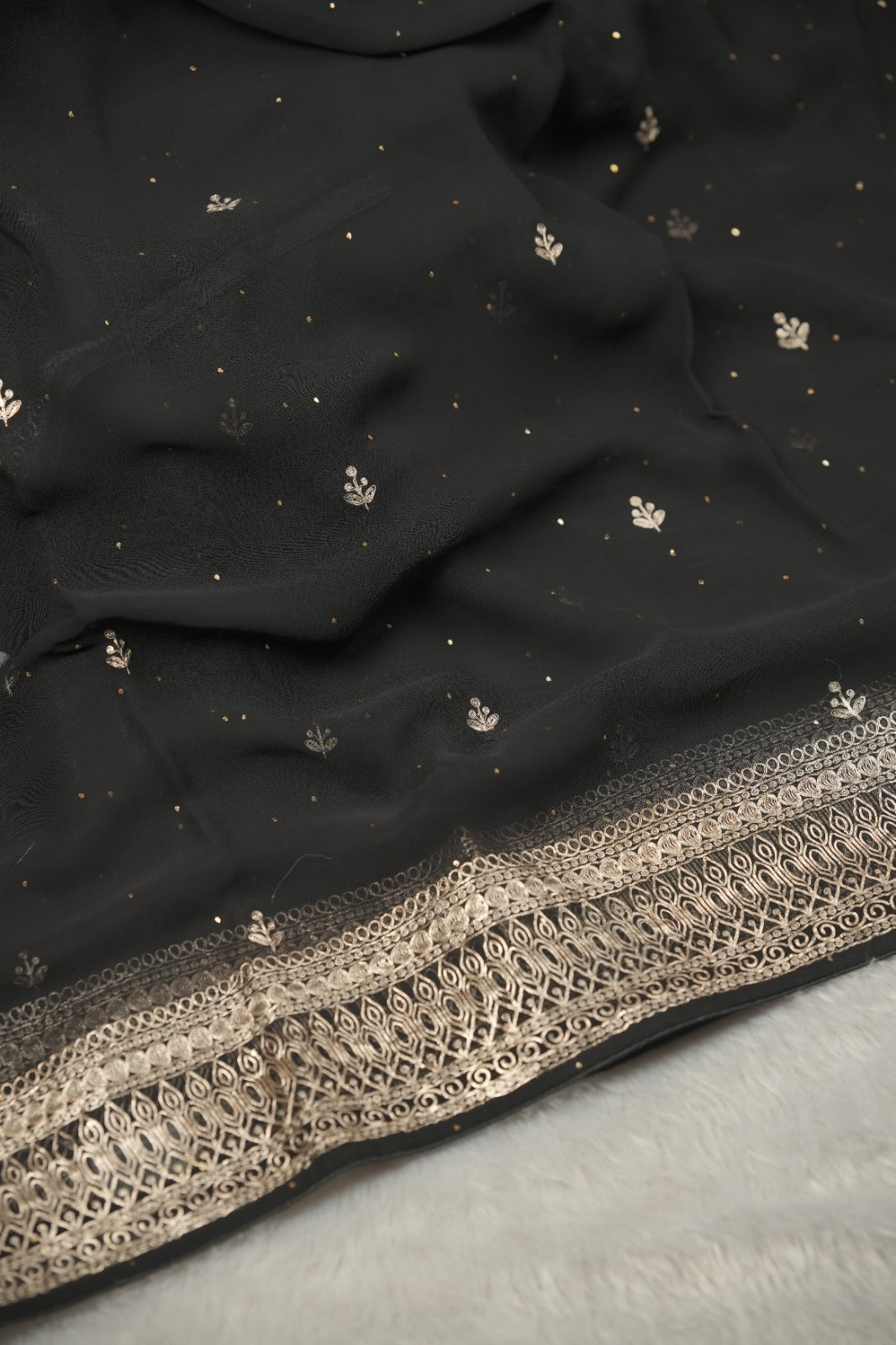 Georgette Saree TSA01409