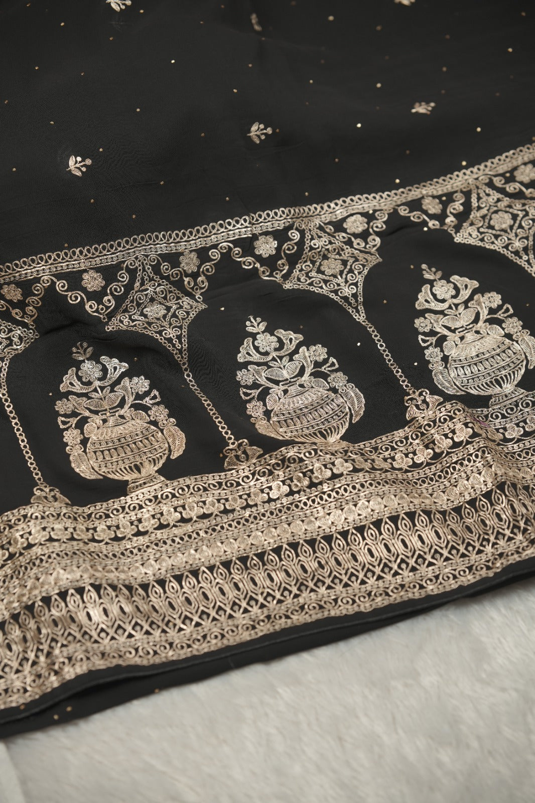 Georgette Saree TSA01409