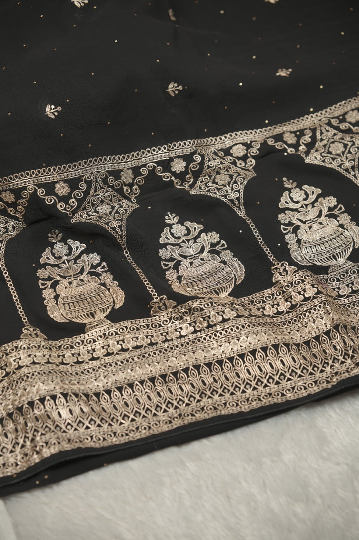 Georgette Saree TSA01409