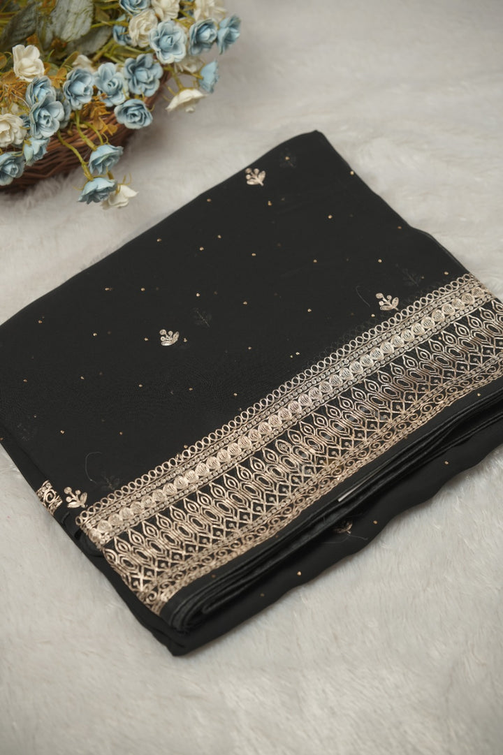 Georgette Saree TSA01409