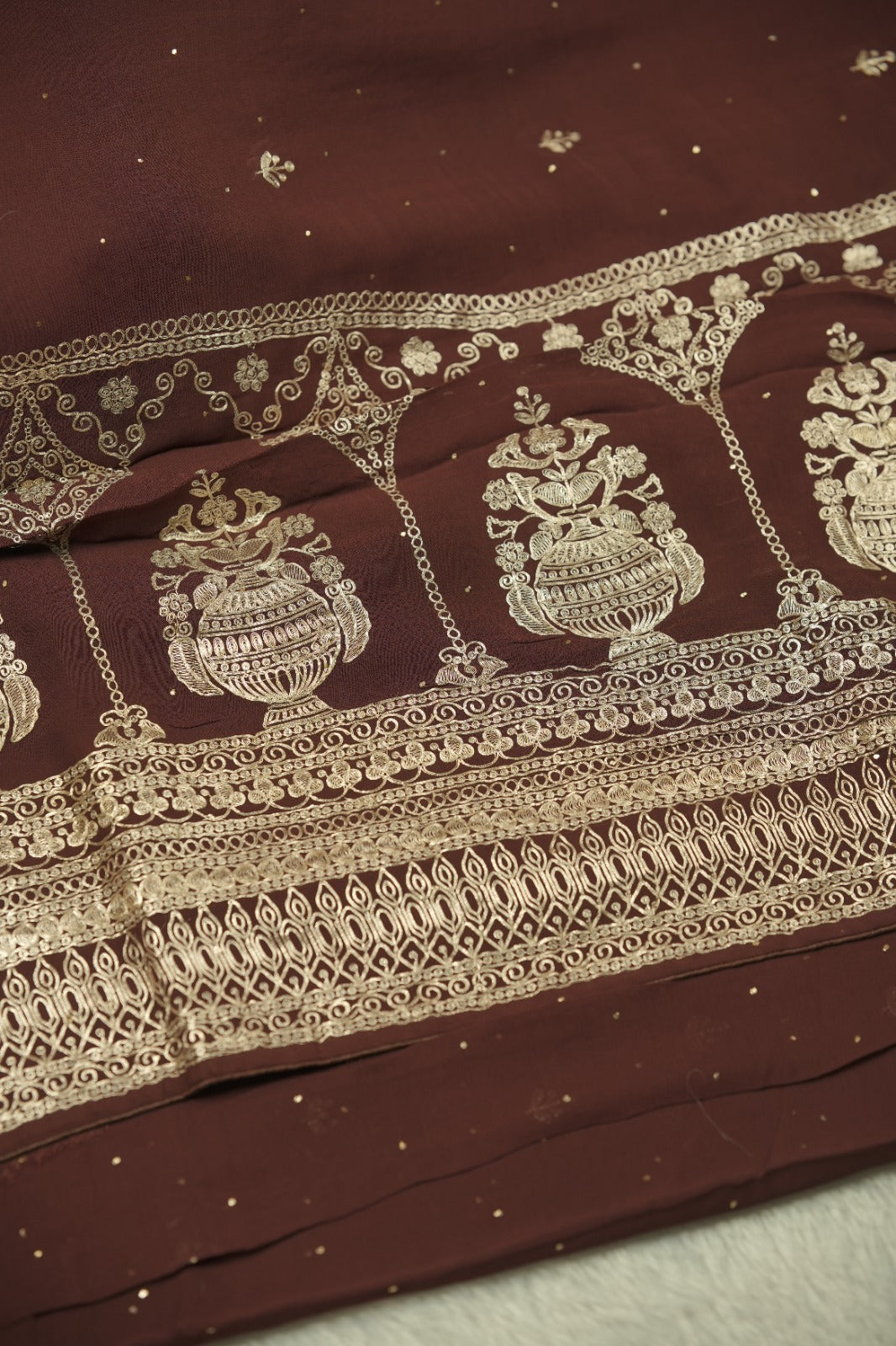 Georgette Saree TSA01408