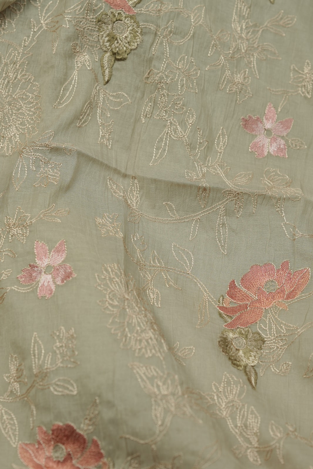 Semi Chanderi Salwar TSS01433