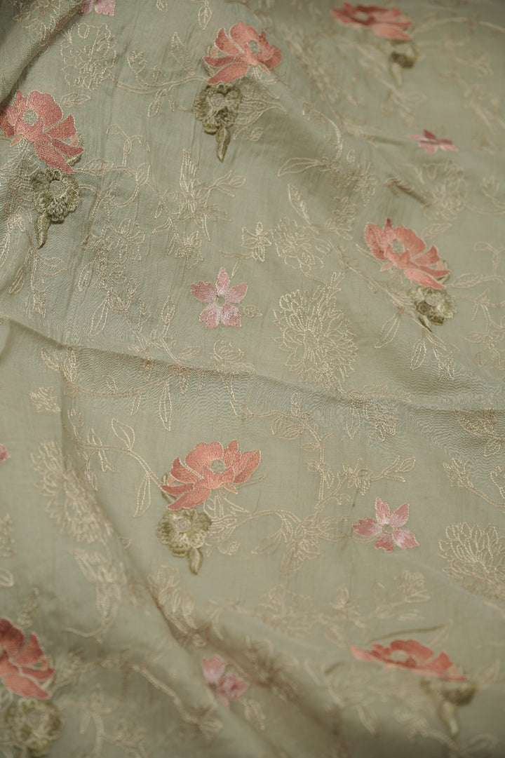 Semi Chanderi Salwar TSS01433