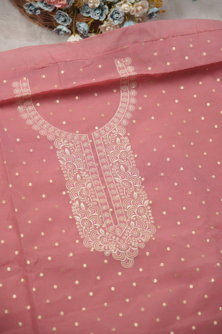 Semi Chanderi Salwar TSS01452