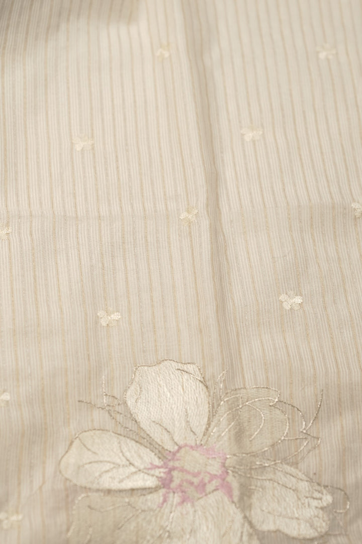 Semi Chanderi Salwar TSS01437