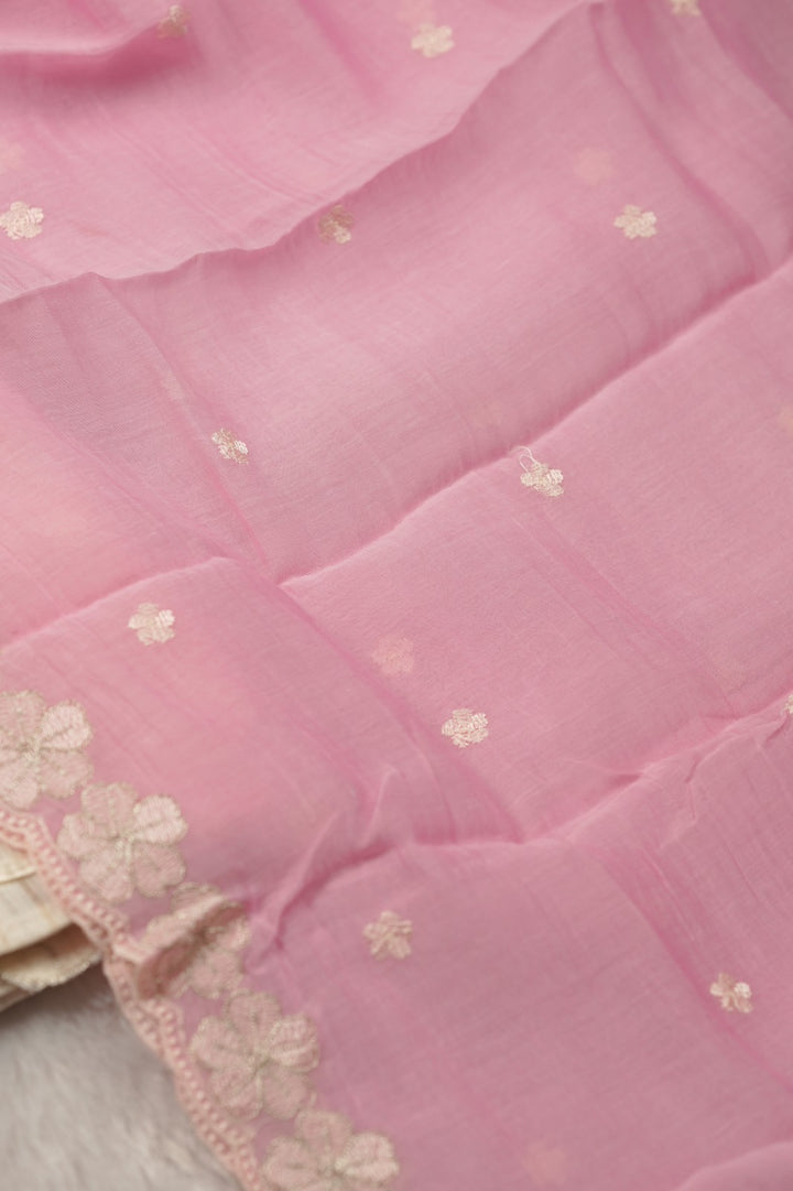 Semi Chanderi Salwar TSS01437
