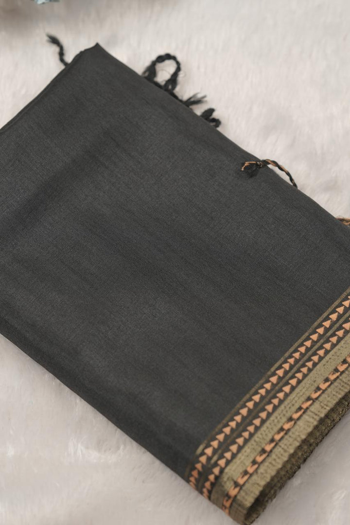Semi Tussar Saree TSA5795