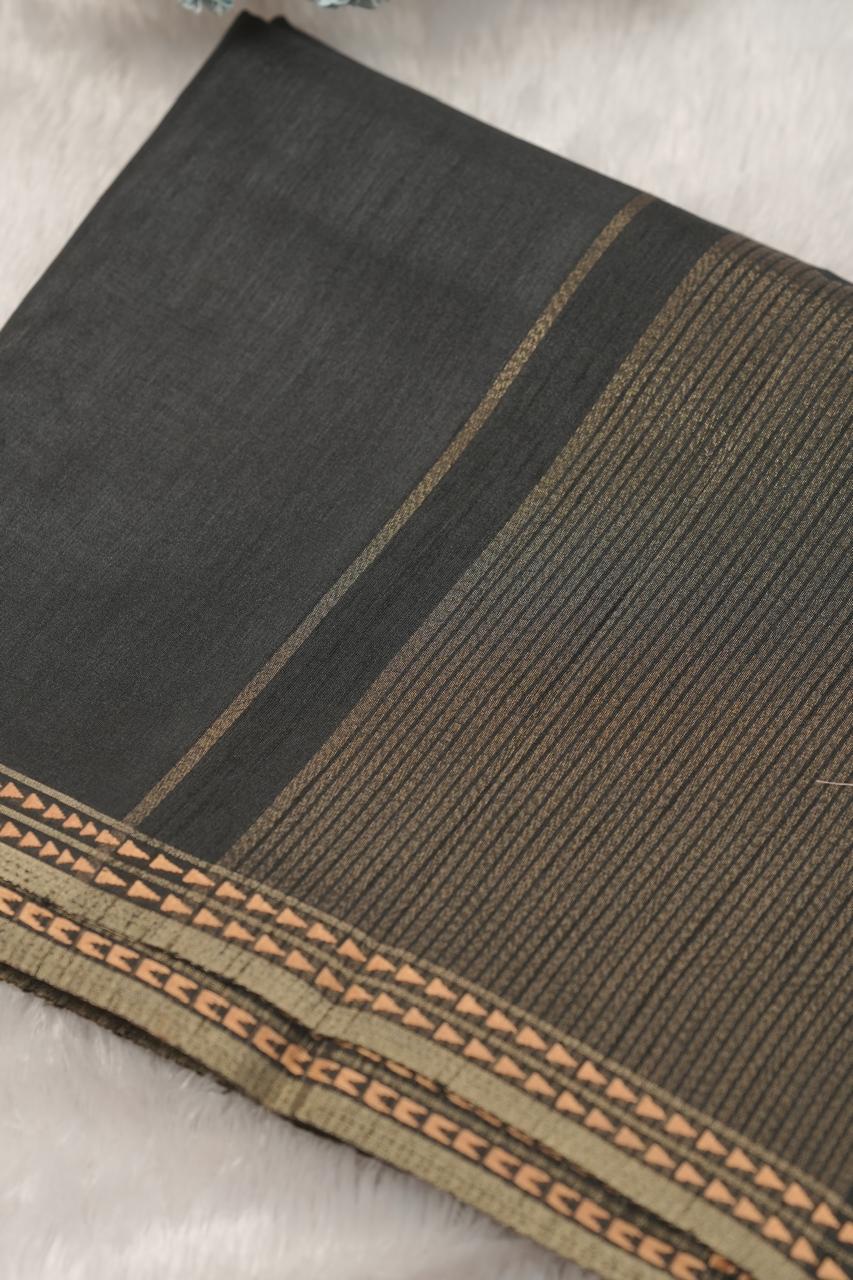 Semi Tussar Saree TSA5795