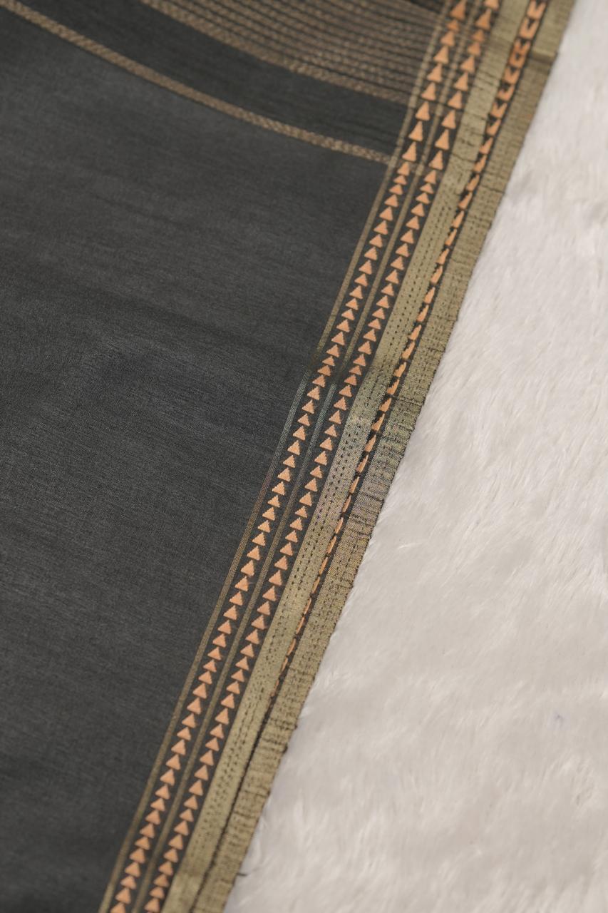 Semi Tussar Saree TSA5795