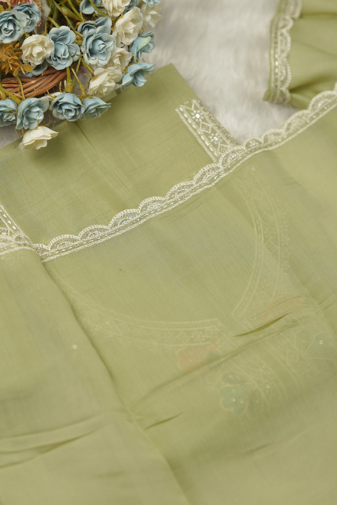 Chanderi Mix Salwar TSS01484