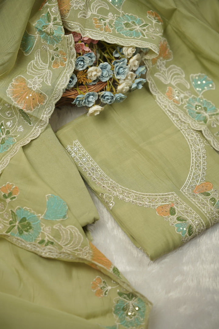 Chanderi Mix Salwar TSS01484