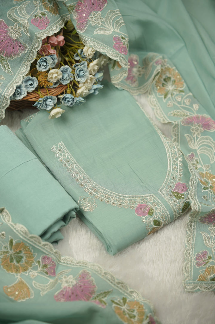 Chanderi Mix Salwar TSS01483