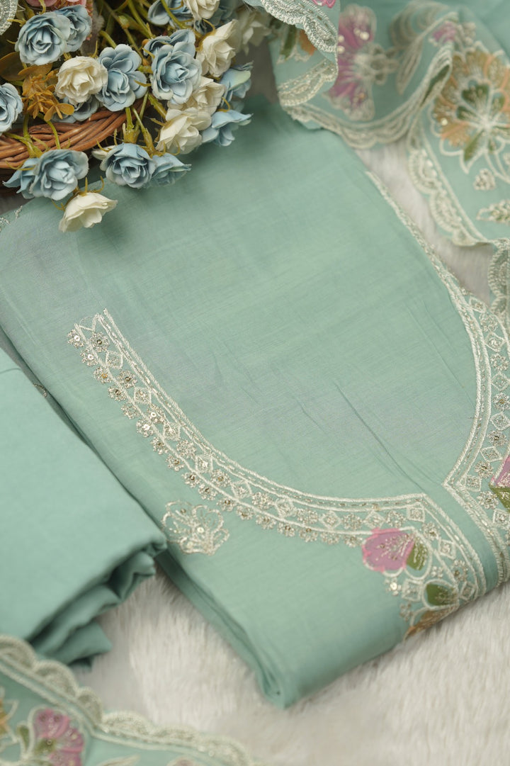 Chanderi Mix Salwar TSS01483