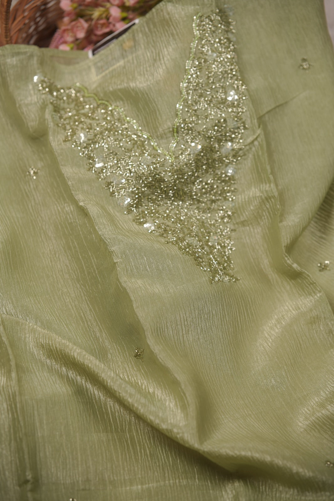 Crushed Organza Salwar TSS01473