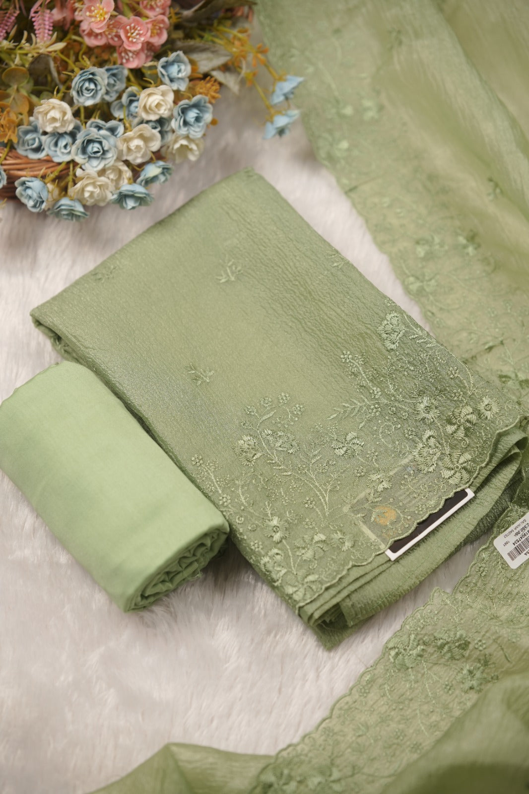 Crushed Organza Salwar TSS01488