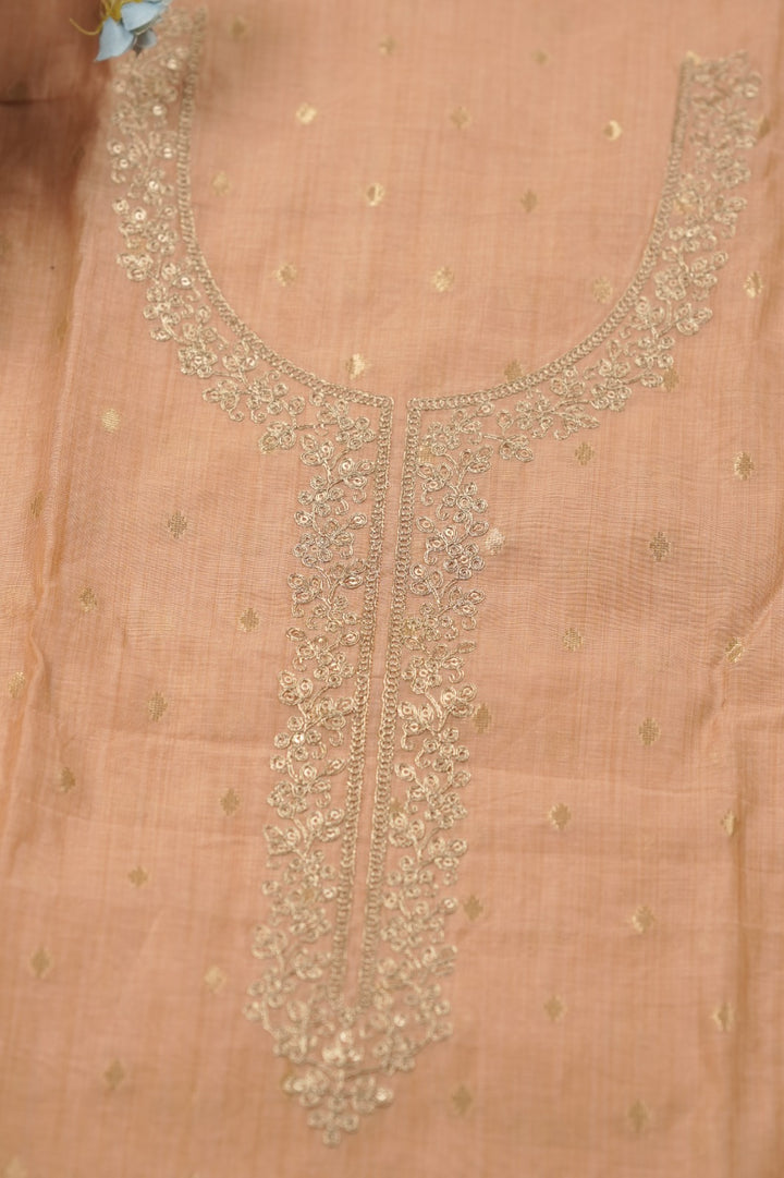 Semi Chanderi Salwar TSS5797
