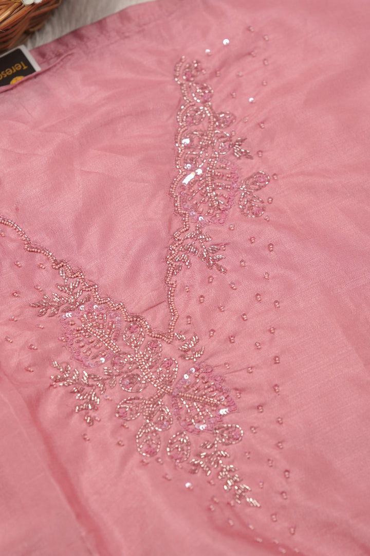 Semi Chanderi Salwar TSS01492
