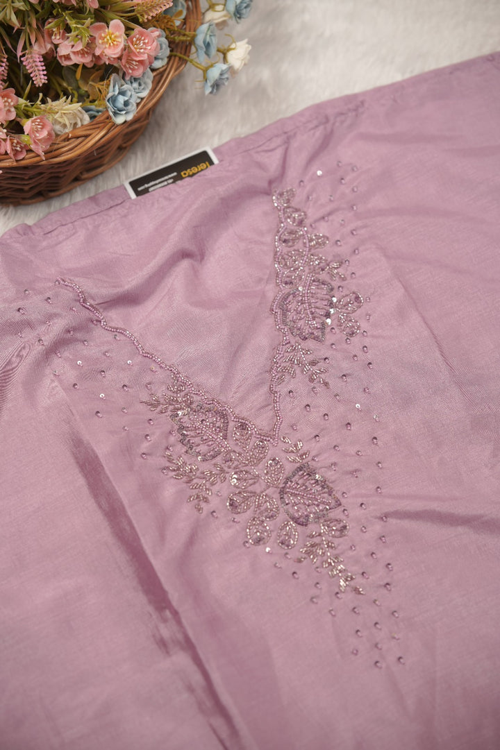 Semi Chanderi Salwar TSS01491