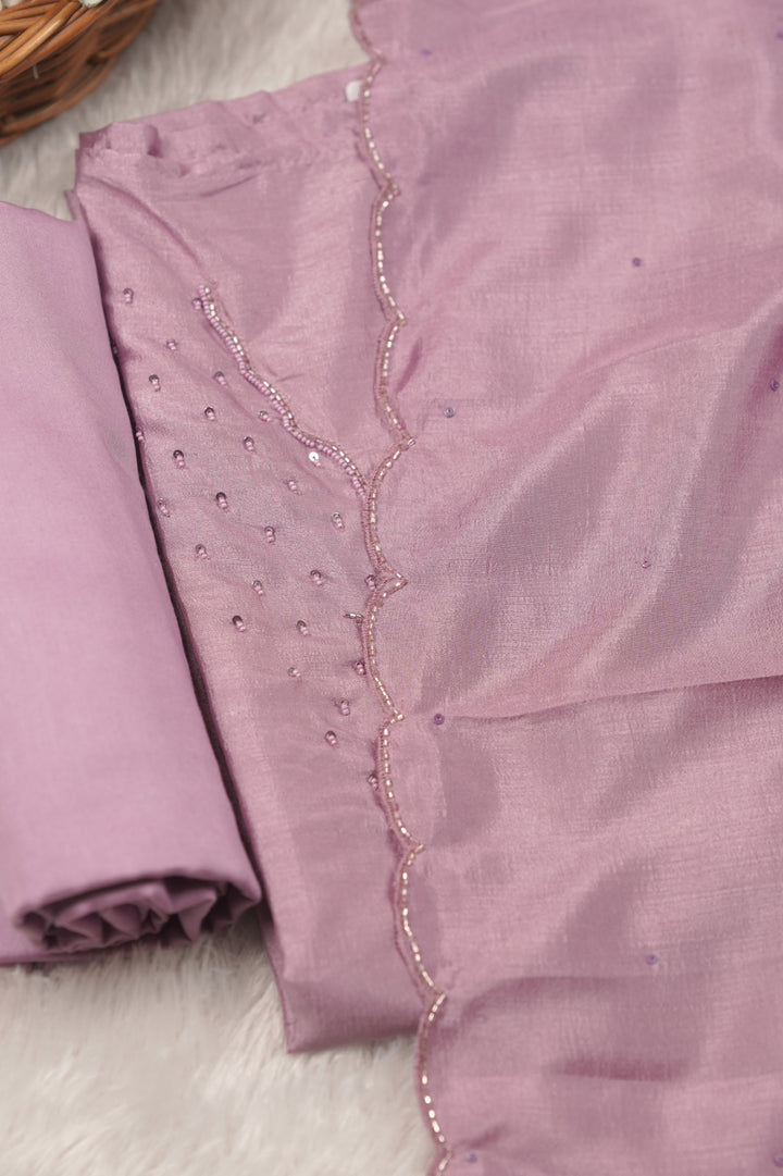 Semi Chanderi Salwar TSS01491