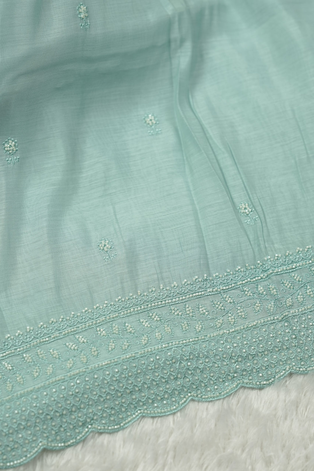 Semi Chanderi Salwar TSS01493