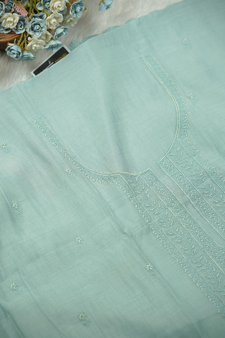 Semi Chanderi Salwar TSS01493