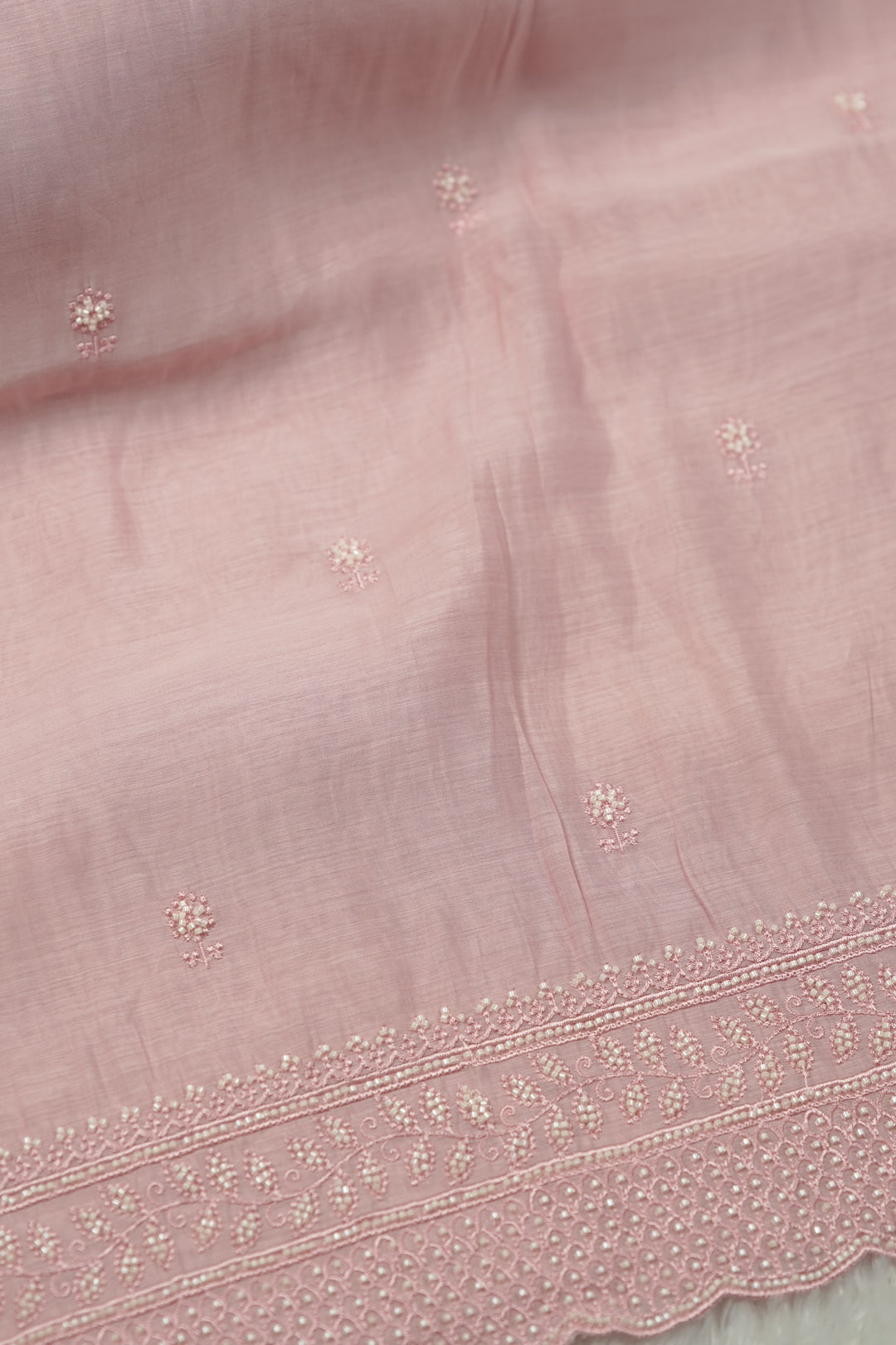Semi Chanderi Salwar TSS01494