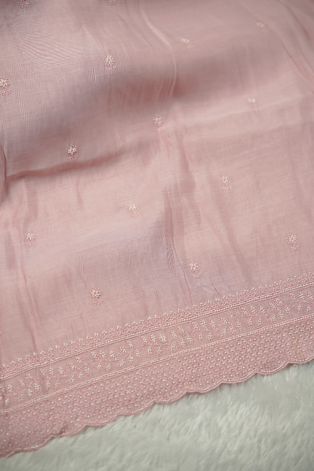 Semi Chanderi Salwar TSS01494