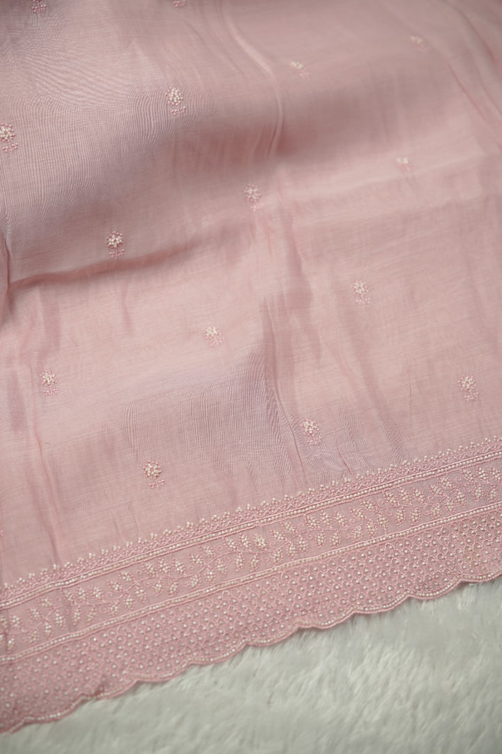 Semi Chanderi Salwar TSS01494