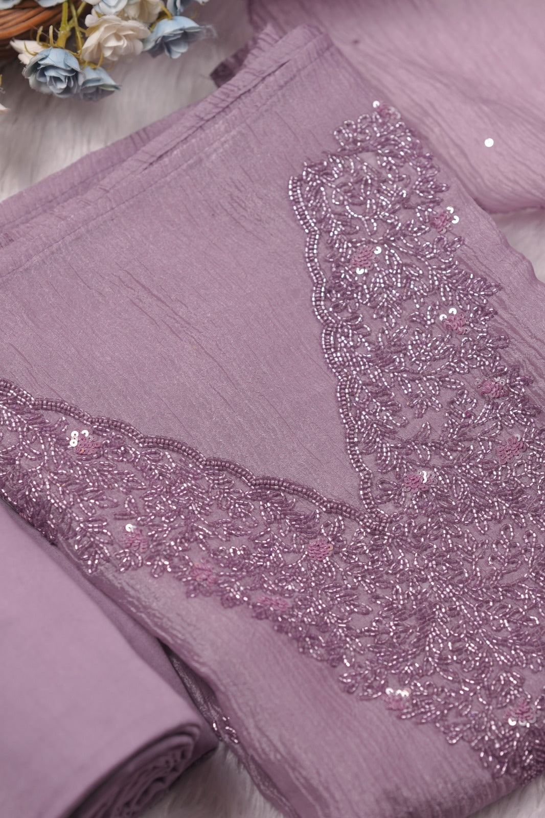 Crushed Organza Salwar TSS01498