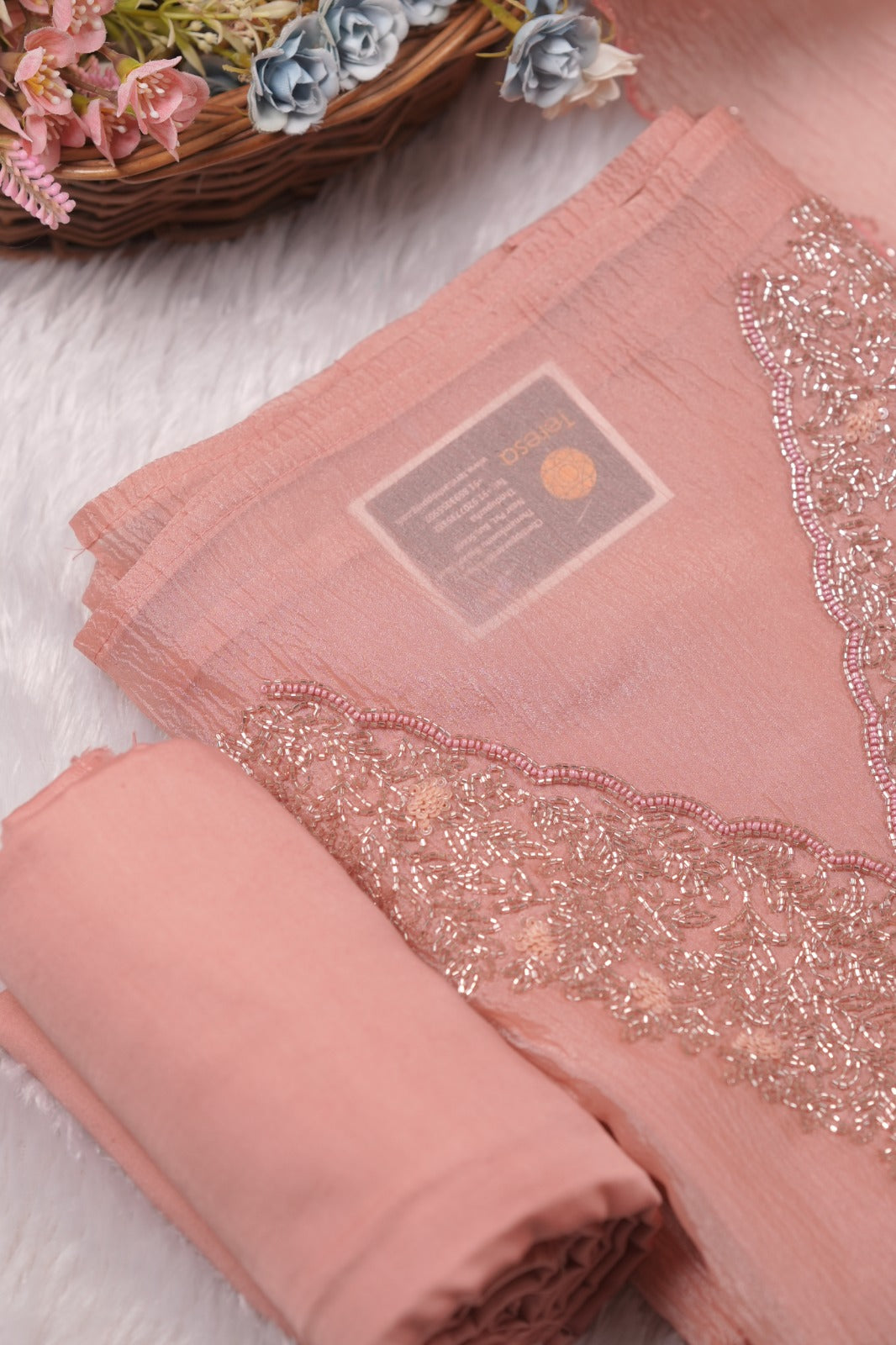 Crushed Organza Salwar TSS01499