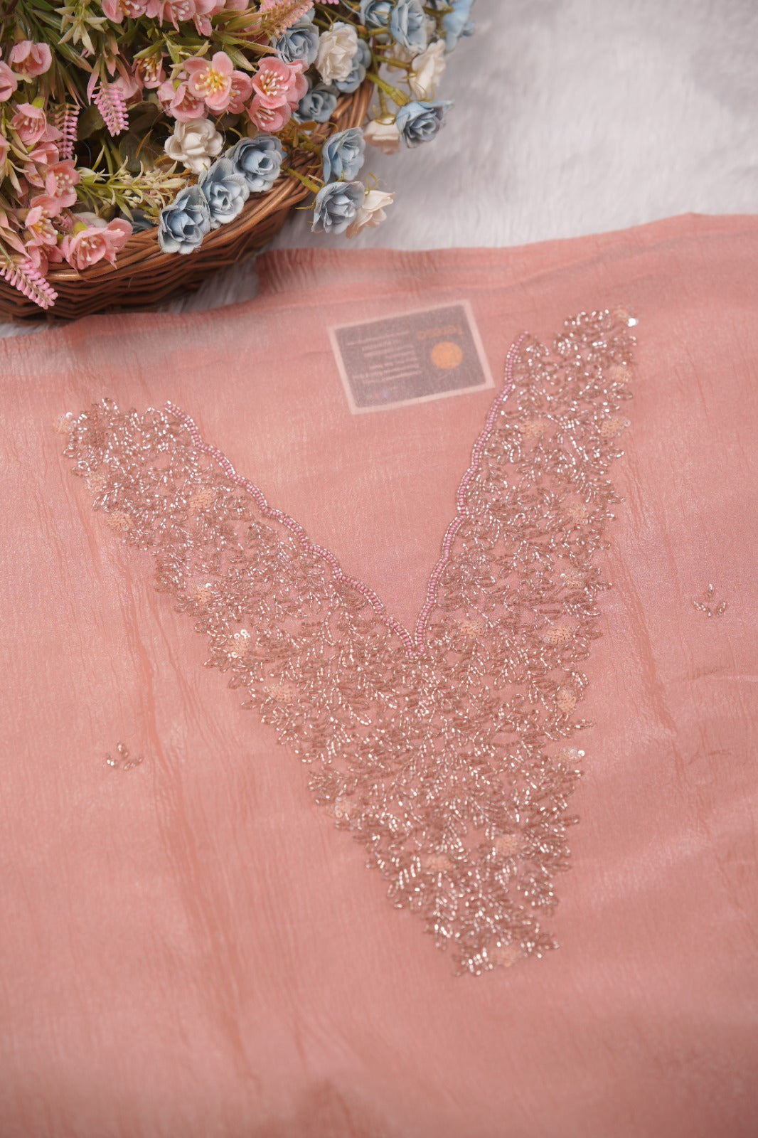 Crushed Organza Salwar TSS01499