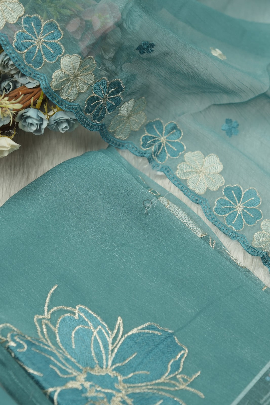 Crushed Organza Salwar TSS1504