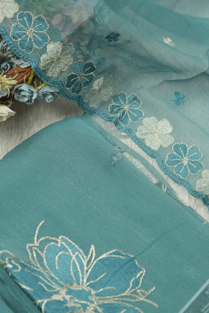 Crushed Organza Salwar TSS1504