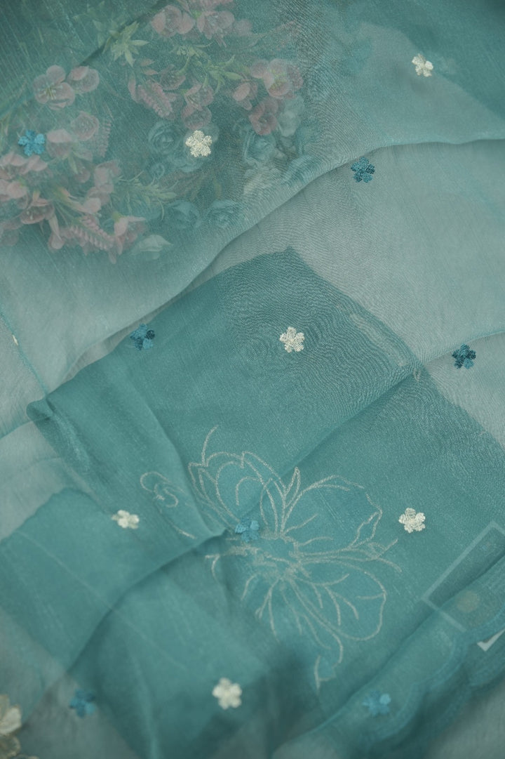 Crushed Organza Salwar TSS1504