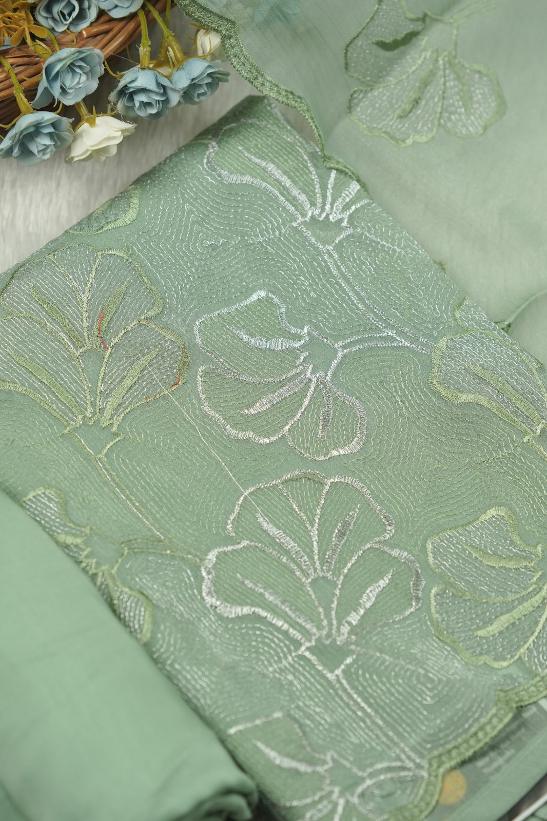 Crushed Organza Salwar TSS01502