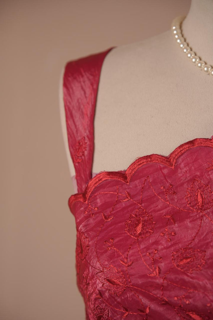 Shimmer Crepe Saree TSA5804
