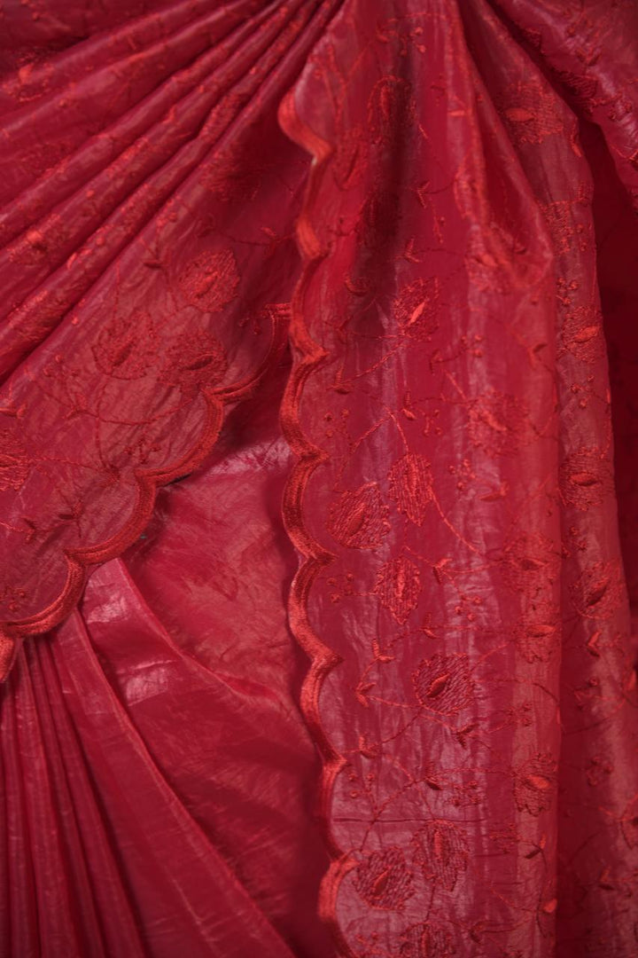 Shimmer Crepe Saree TSA5804