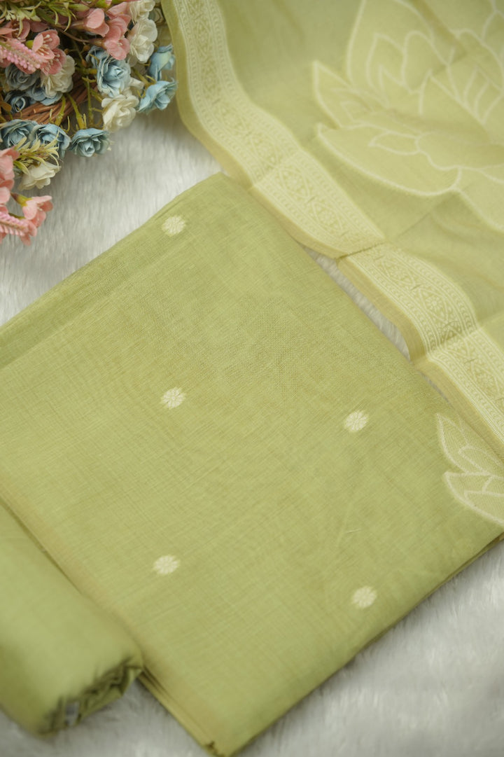 Semi Chanderi Salwar TSS01505