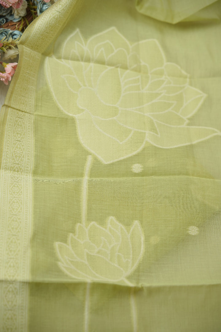 Semi Chanderi Salwar TSS01505