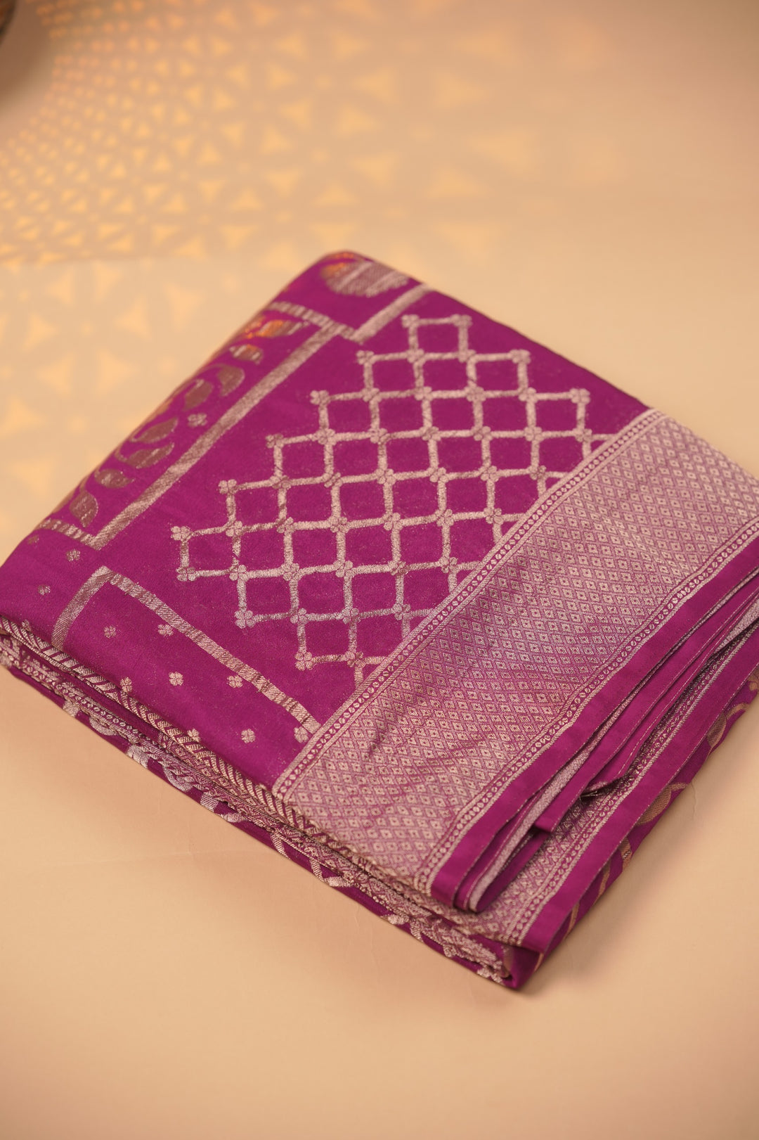 Semi Banarasi Saree TSA01513