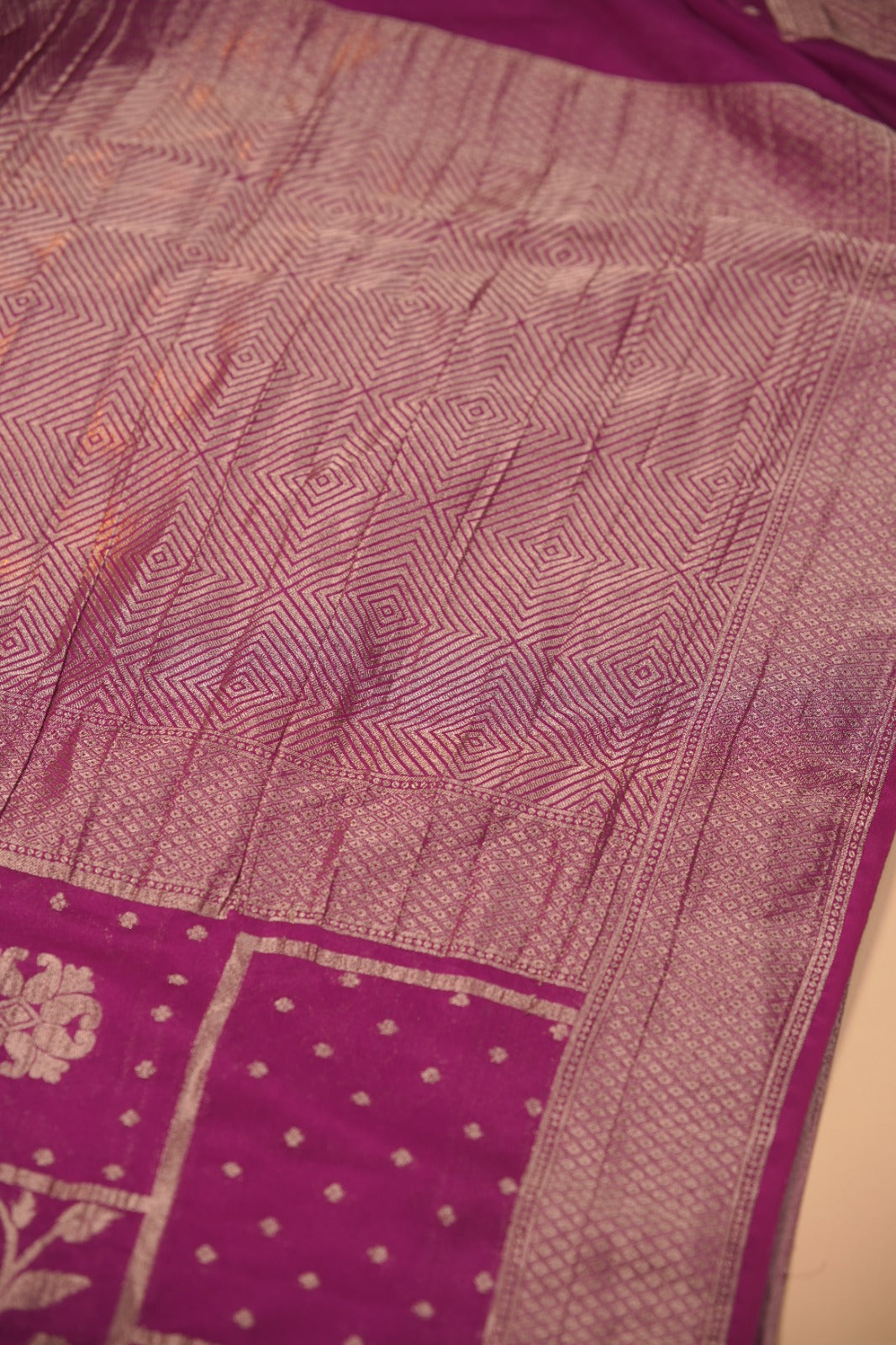 Semi Banarasi Saree TSA01513
