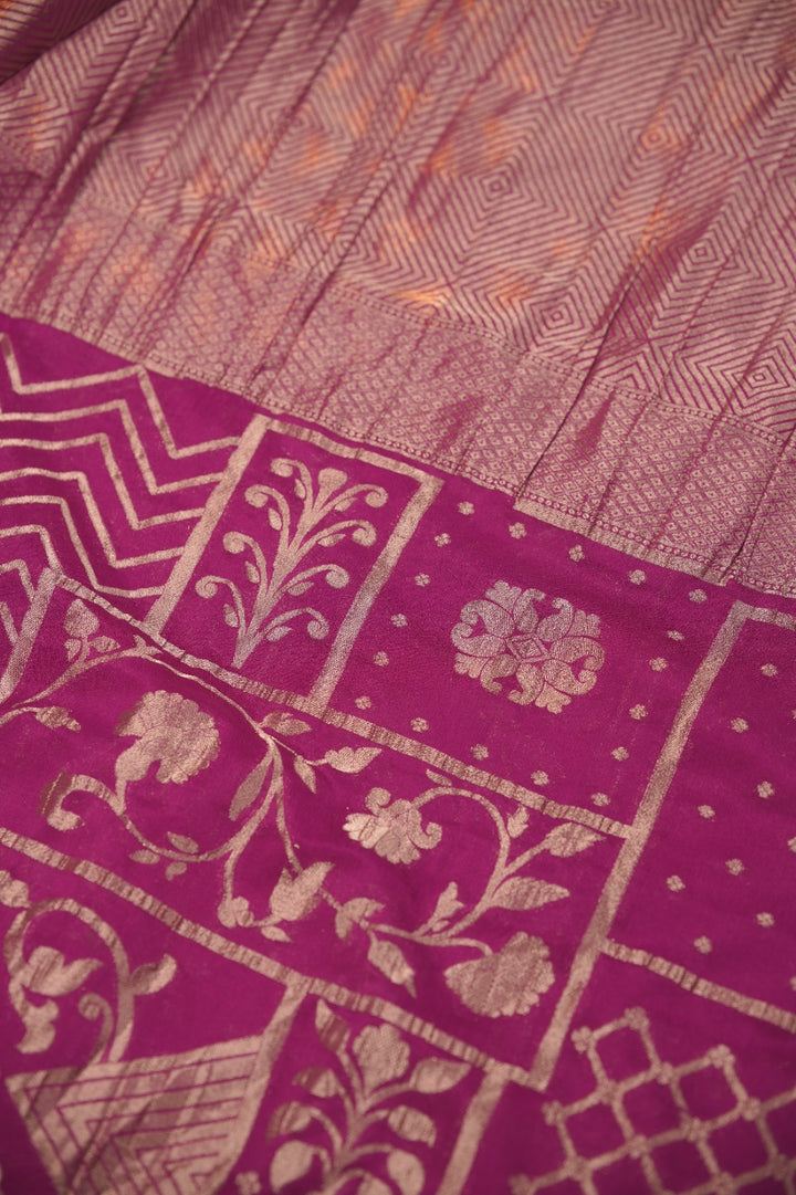 Semi Banarasi Saree TSA01513
