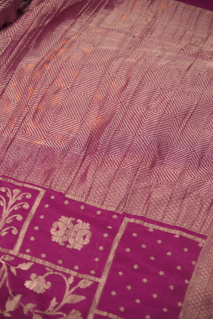 Semi Banarasi Saree TSA01513